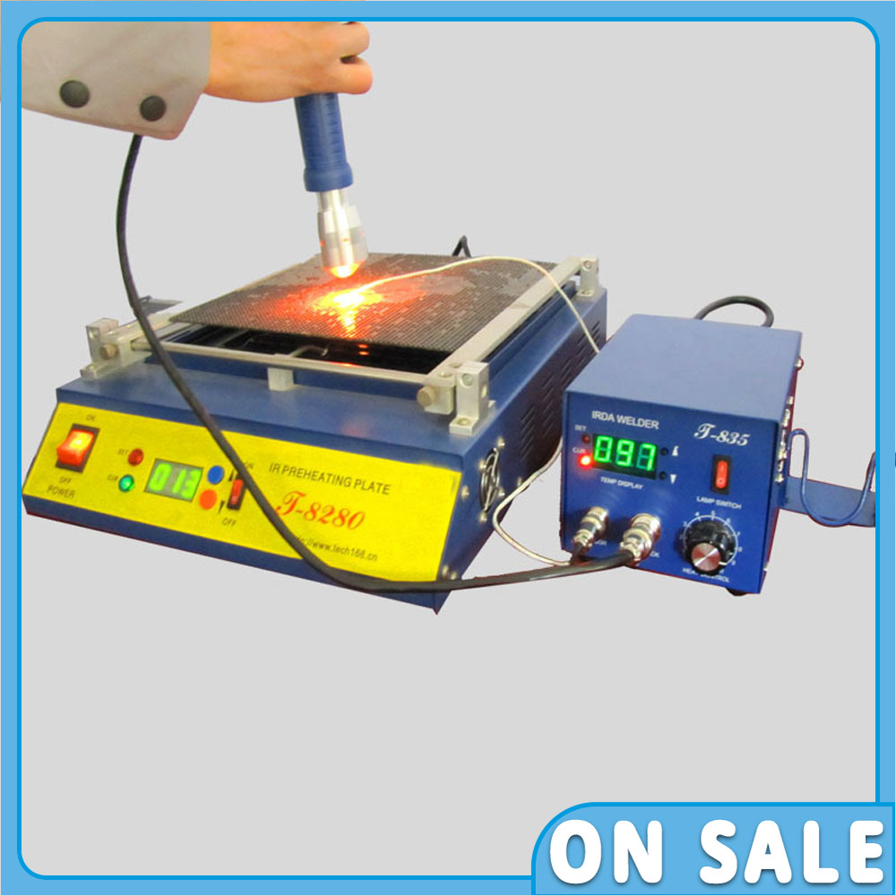 220V /110V T8280 PCB Preheater - огляд і ціна Infrared Bga Rework Station