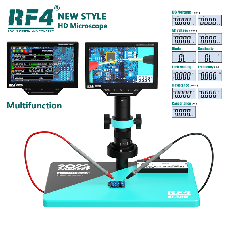 1080P 4K HDMI USB Industrial D - огляд і ціна Simul-Focal Industrial Microscope 4K Hdmi