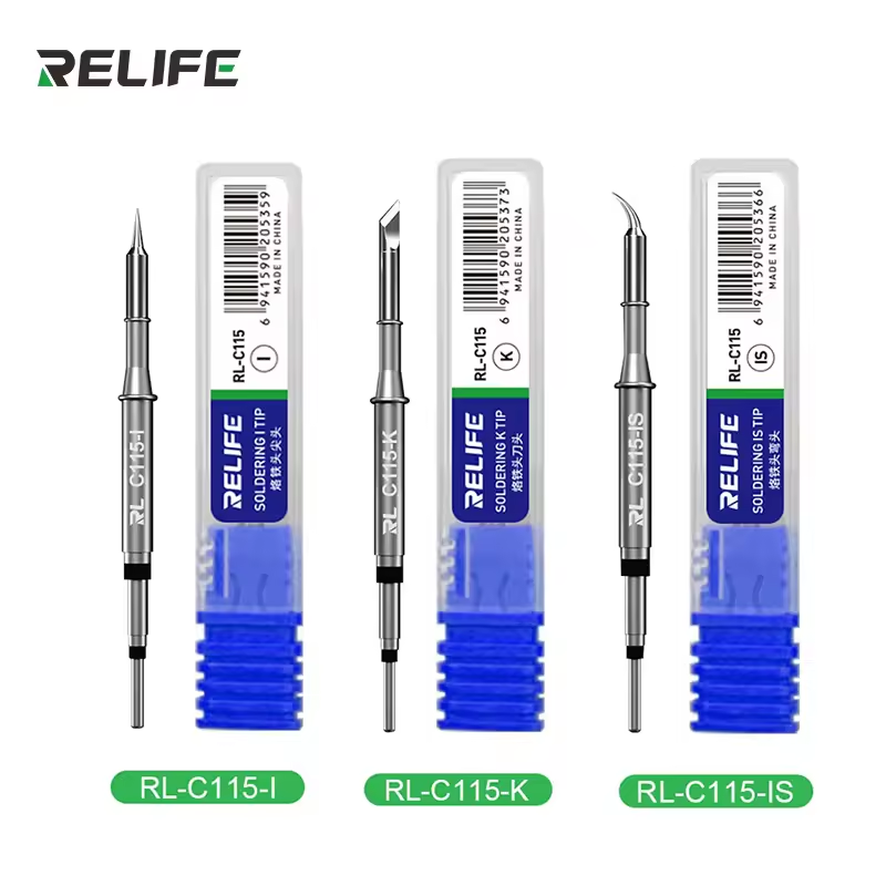 RELIFE C115-K/I/IS Nano-level  - огляд і ціна C115 Nano Soldering Iron Station