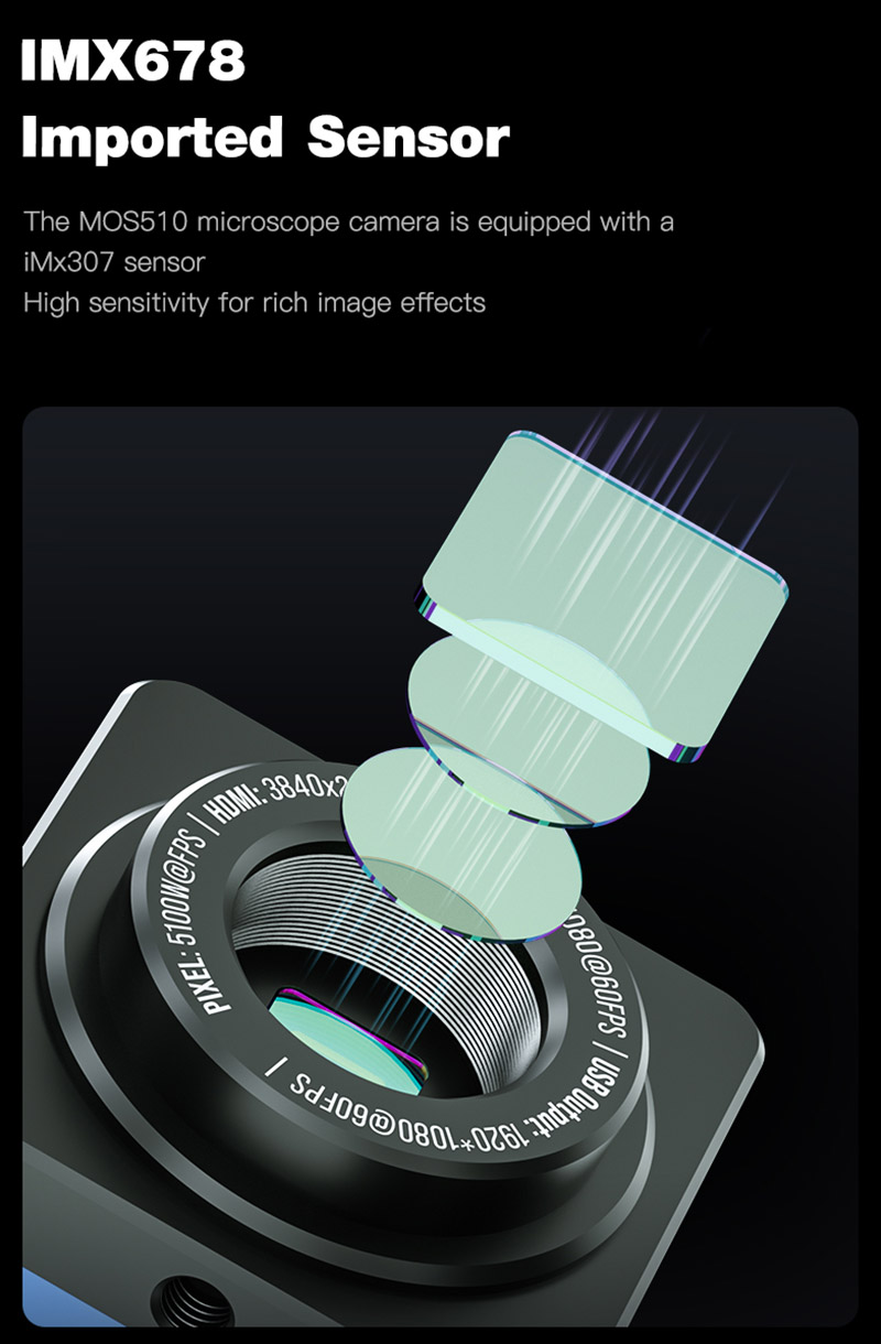 MECHANIC Industrial Microscope - огляд і ціна 4K Microscope Camera Sony Sensor