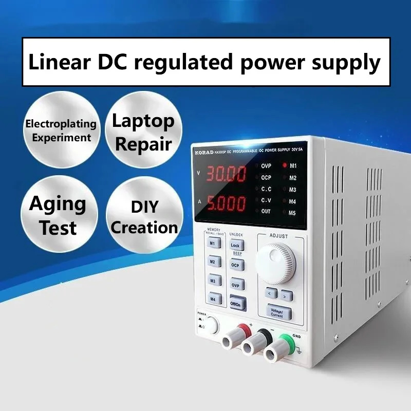30V 60V 2A  3A 5A 10A Linear D - огляд і ціна High Precision Dc Power Supply 30V 10A
