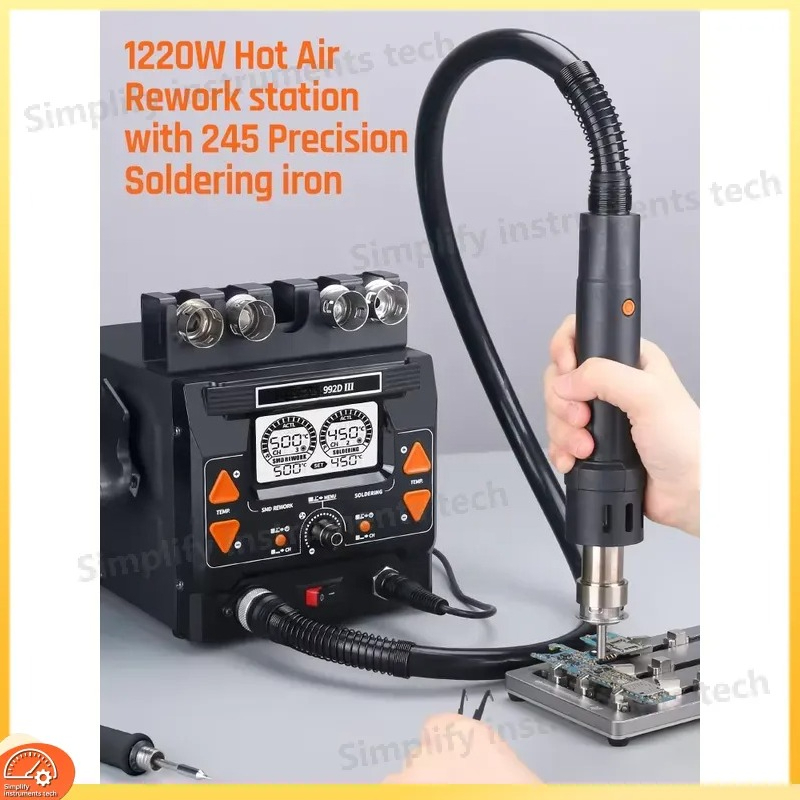 Silverflo 992D III 1220W Solde - огляд і ціна C210 Precision Soldering Station