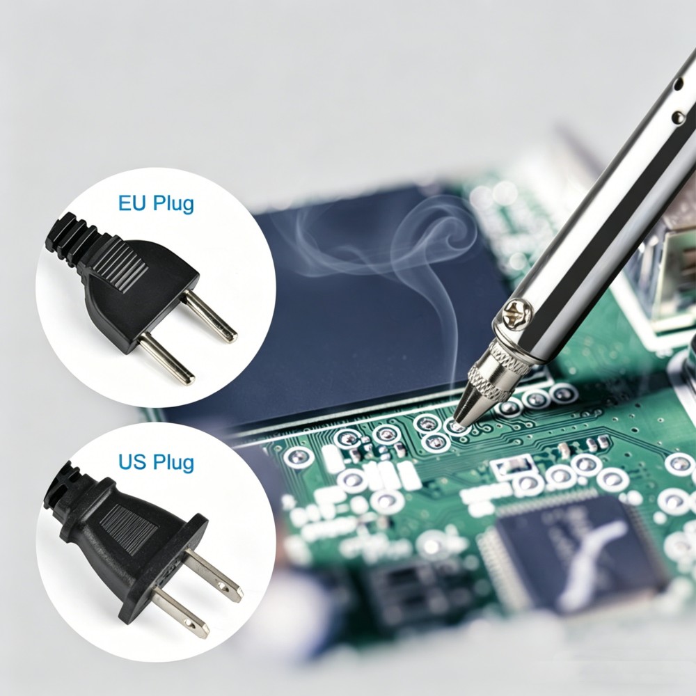AC 220V Soldering Iron Electri - огляд і ціна Desoldering Pump Electric Vacuum Station
