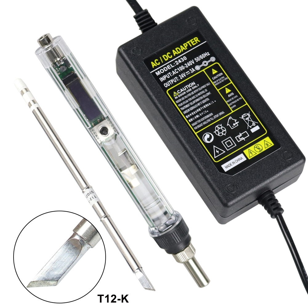 T12 Electric Soldering Iron Ki - огляд і ціна T12 Soldering Station Oled