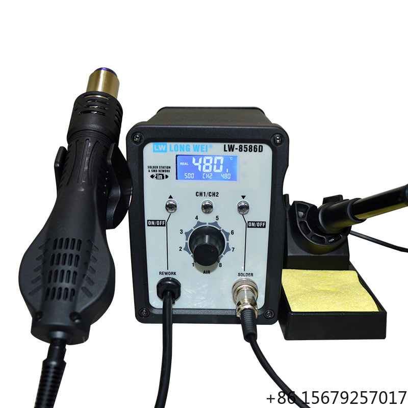 LW-8586D 2 in 1 750W Hot Air G - огляд і ціна 2 In 1 Soldering Rework Station 750W