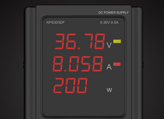 30V/5A/10A adjustable four-bit - огляд і ціна High Precision Dc Power Supply 30V 10A