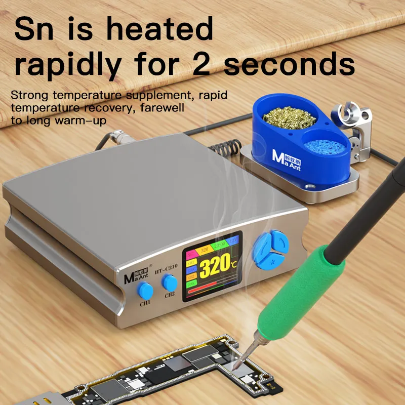 MaAnt HT-C210 Precision Solder - огляд і ціна C210 Precision Soldering Station