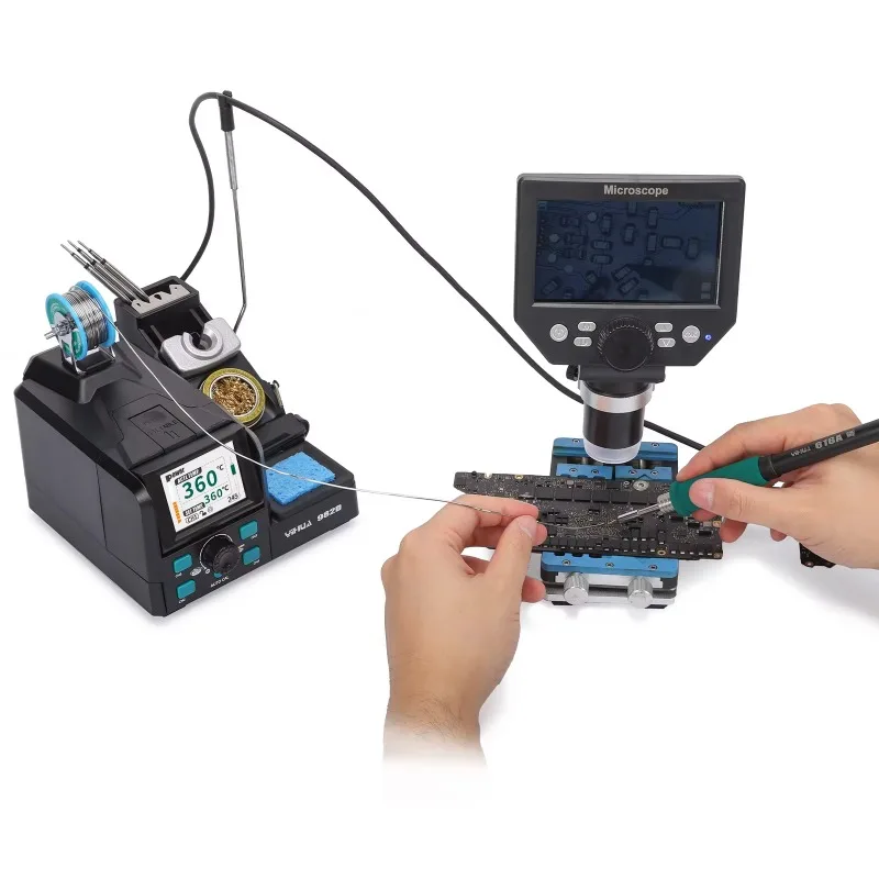 982D Digital Rapid Heating Sol - огляд і ціна C210 Precision Soldering Station