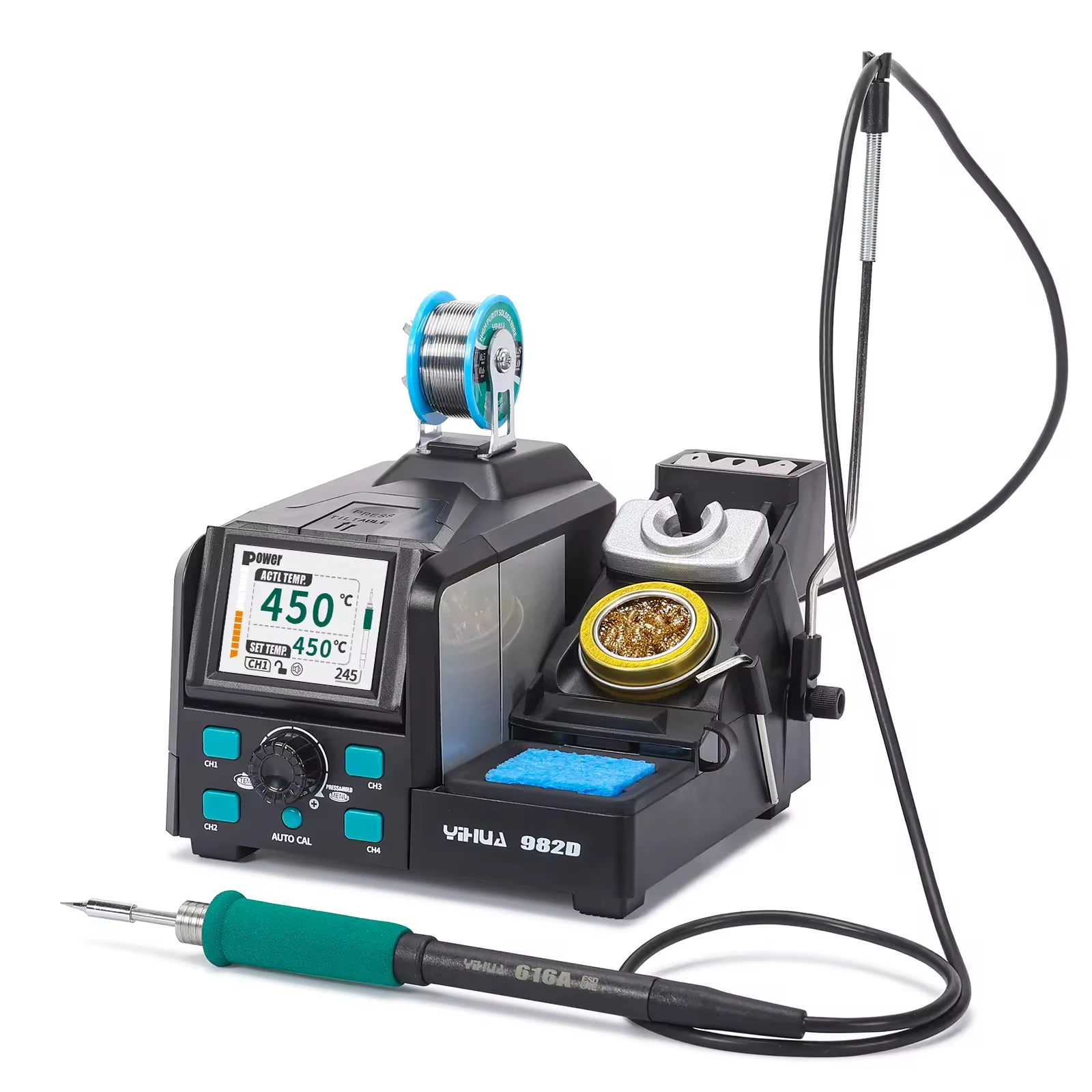 982D Digital Rapid Heating Sol - огляд і ціна C210 Precision Soldering Station