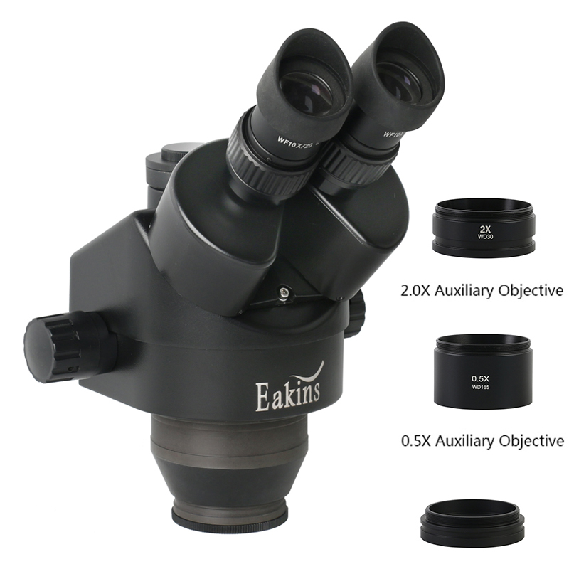 3.5X 7X 45X 90X Simul-Focus Tr - огляд і ціна Trinocular Stereo Microscope 7X-45X