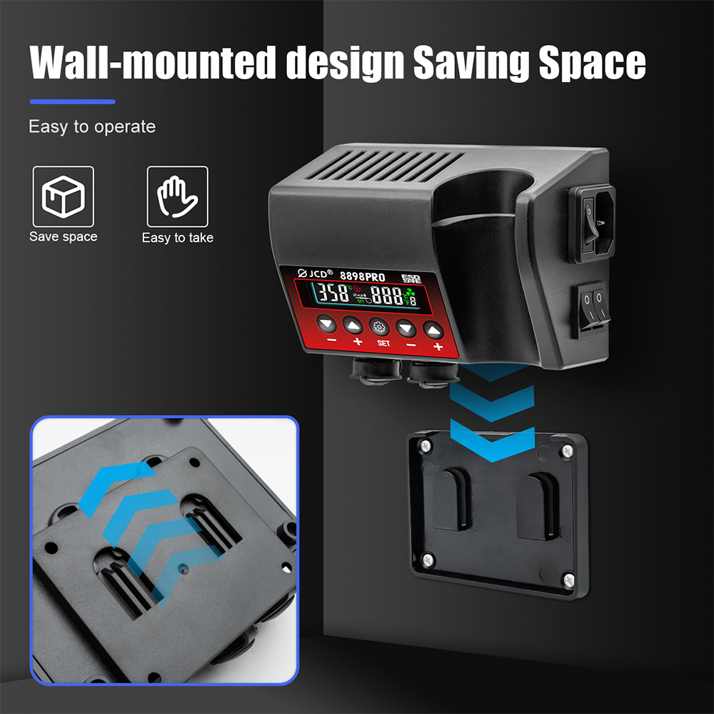 750W SMD Rework Soldering Stat - огляд і ціна 2 In 1 Soldering Rework Station 750W