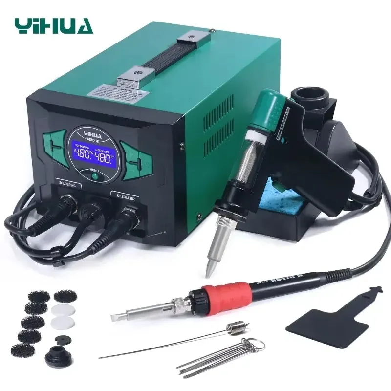 2026 Latest Electric Suction D - огляд і ціна Desoldering Pump Electric Vacuum Station