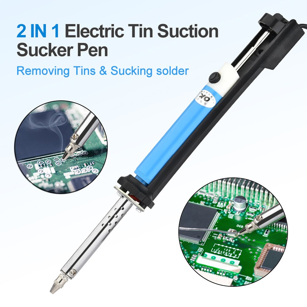 AC 220V Electric Desoldering M - огляд і ціна Desoldering Pump Electric Vacuum Station