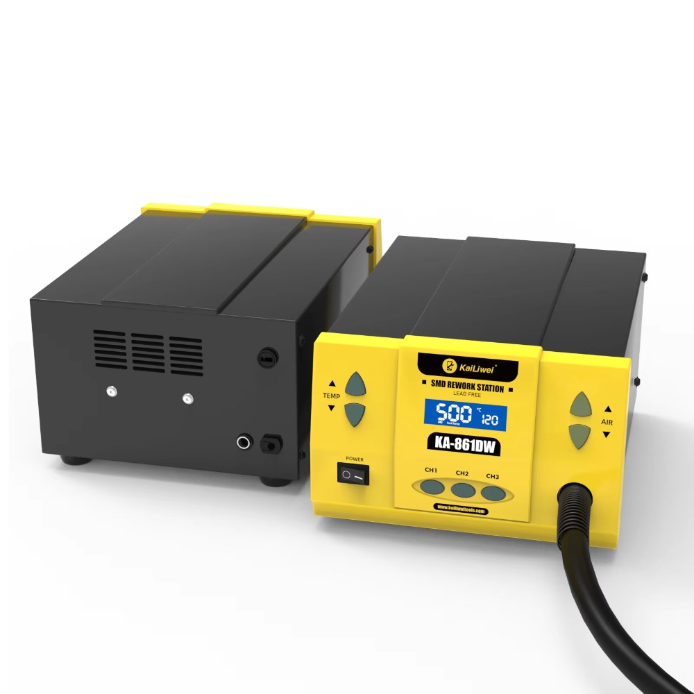 Kailiwei  861DW 1000W Lead Fre - огляд і ціна Hot Air Rework Station 861Dw