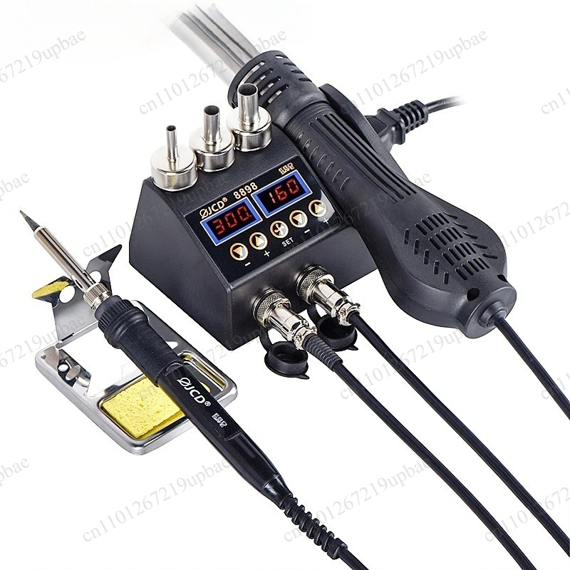 8898 2‑in‑1 750W LCD Digital S - огляд і ціна 2 In 1 Soldering Rework Station 750W