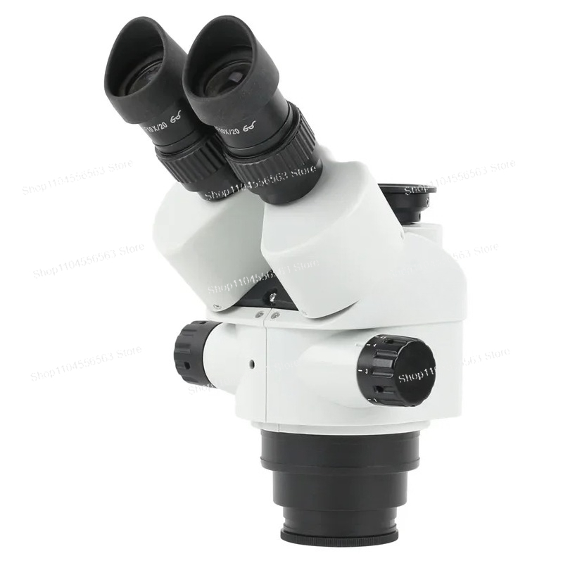 Industrial Lab Trinocular Simu - огляд і ціна Trinocular Stereo Microscope 7X-45X
