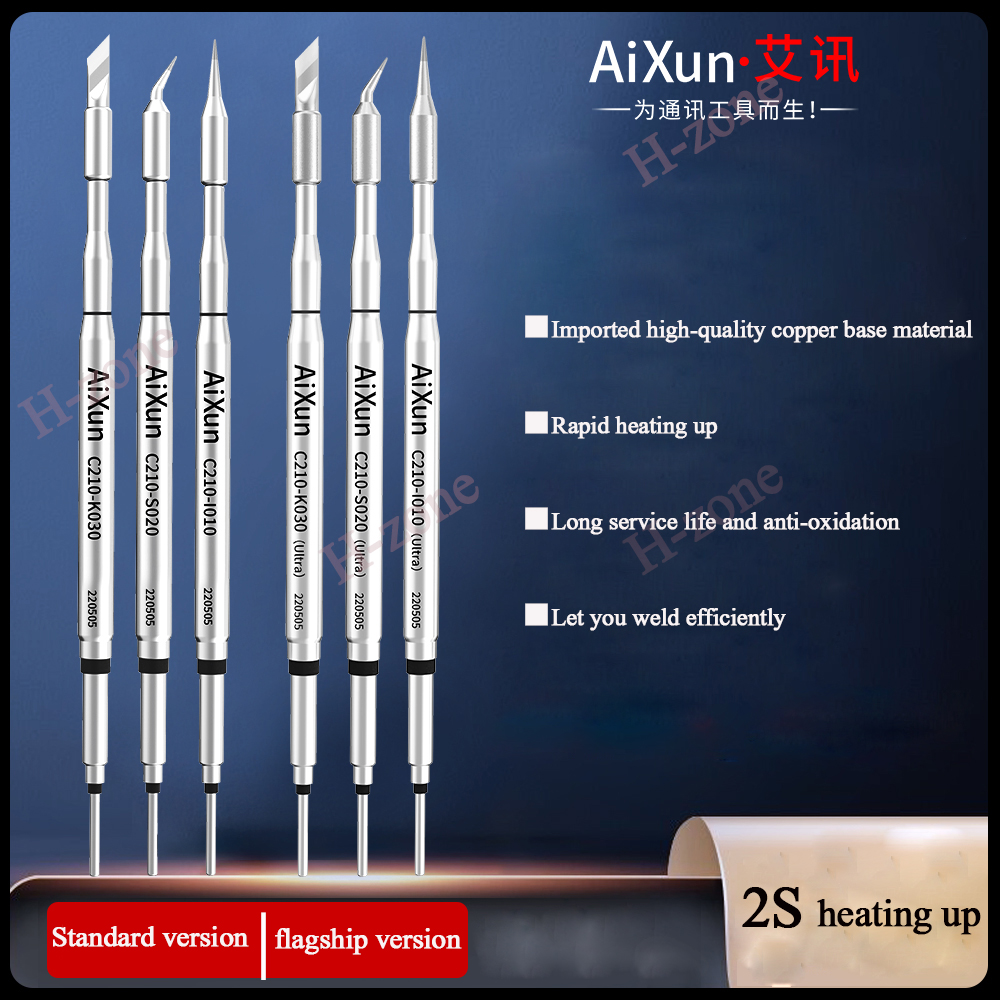 JC AIXUN T3b T420D C115 I010 K - огляд і ціна C115 Nano Soldering Iron Station