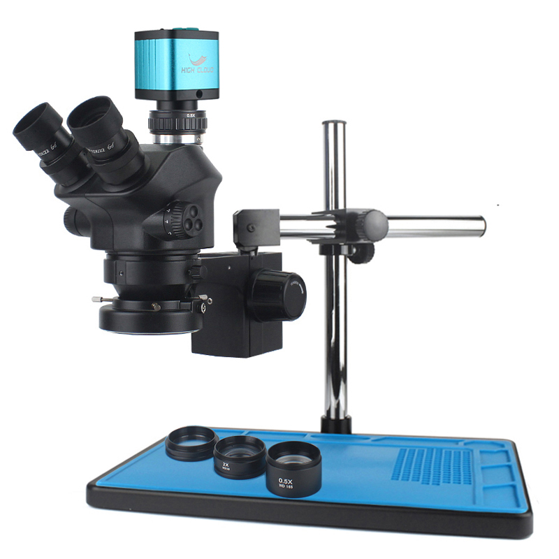 3.5X-100X Industrial Lab Simul - огляд і ціна Simul-Focal Industrial Microscope 4K Hdmi