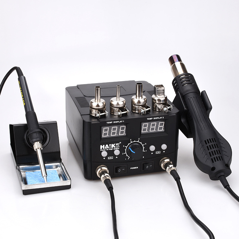 2 IN 1 750W Led Digital Solder - огляд і ціна 2 In 1 Soldering Rework Station 750W