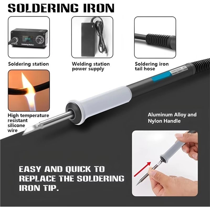 B23B T12 For Home Repairing So - огляд і ціна T12 Soldering Station Oled
