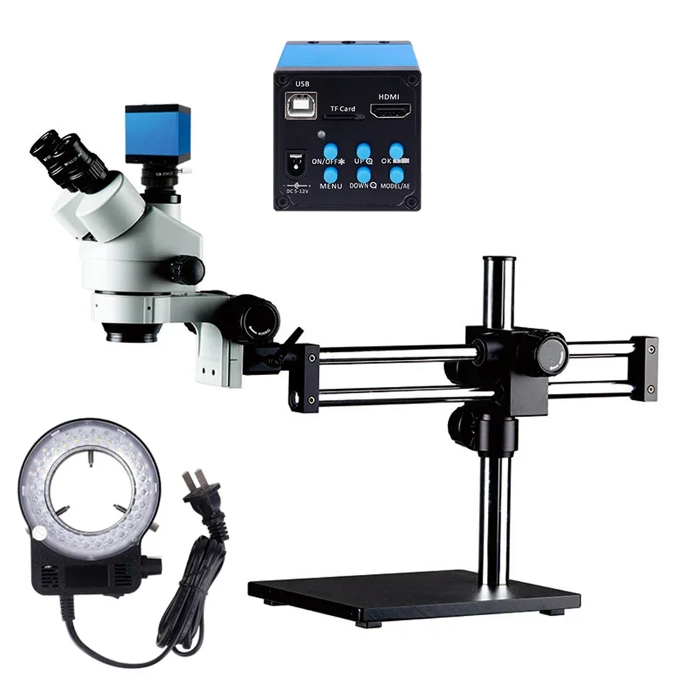 2026/Steady Base Double Boom S - огляд і ціна Trinocular Stereo Microscope 7X-45X