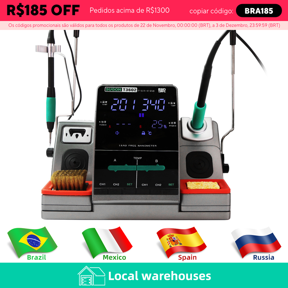 2 in 1 Soldering Station LCD D - огляд і ціна Infrared Bga Rework Station