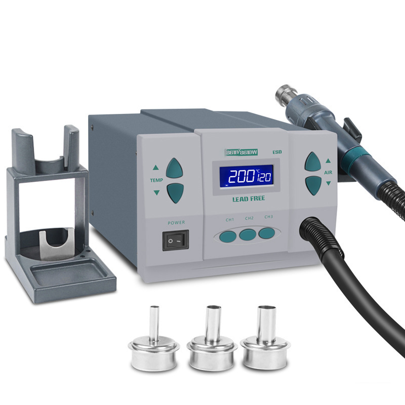 1000W220/110V 861DW HeatGun Le - огляд і ціна Hot Air Rework Station 861Dw