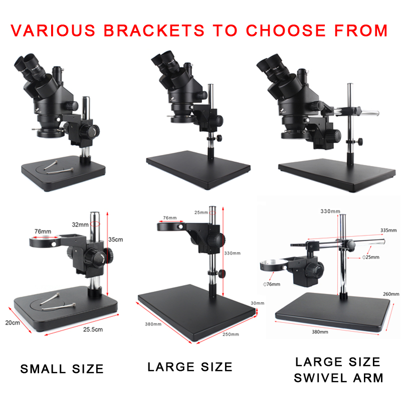 Simul-Focal 7X-45X Continuous  - огляд і ціна Trinocular Stereo Microscope 7X-45X
