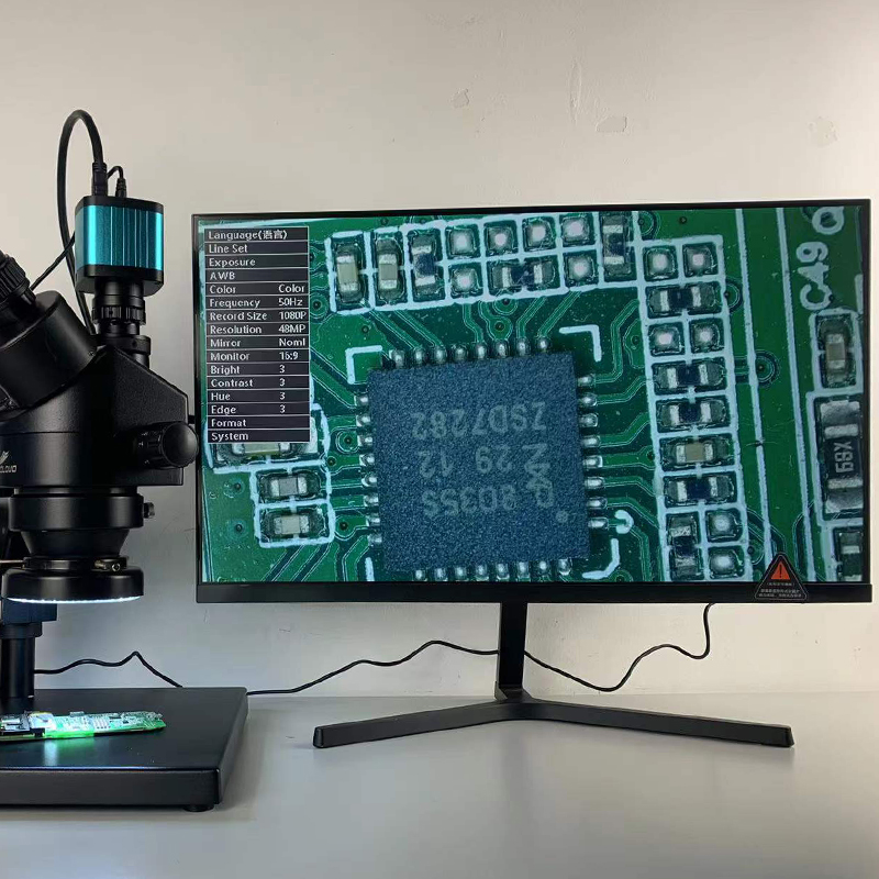 Simul-Focal 7X-45X Continuous  - огляд і ціна Trinocular Stereo Microscope 7X-45X