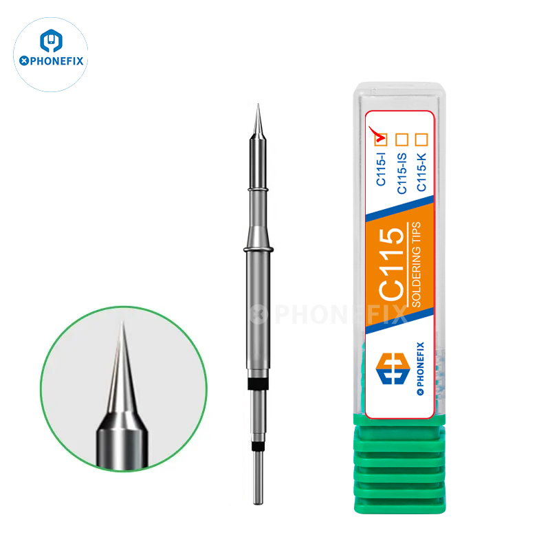 OEM C115 Series Soldering Tips - огляд і ціна C115 Nano Soldering Iron Station