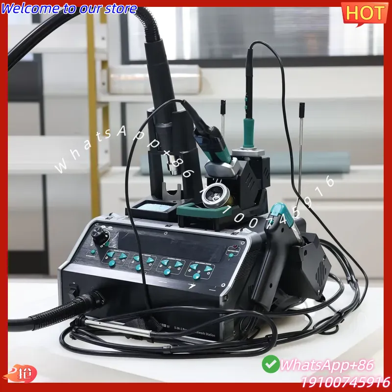 2026 YIHUA-948D IV 5-in-1 Sold - огляд і ціна Desoldering Pump Electric Vacuum Station