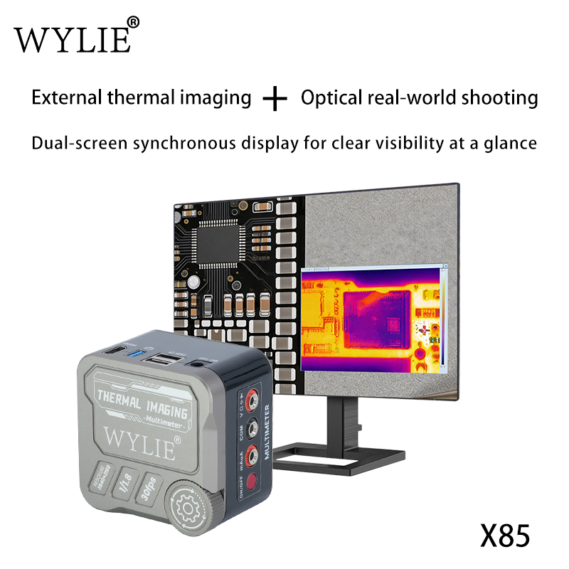 WYLIE X85 4K Industrial Micros - огляд і ціна 4K Microscope Camera Sony Sensor