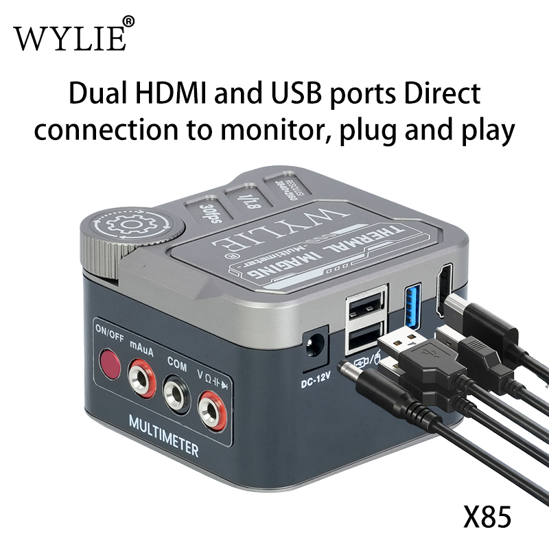 WYLIE X85 4K Industrial Micros - огляд і ціна 4K Microscope Camera Sony Sensor