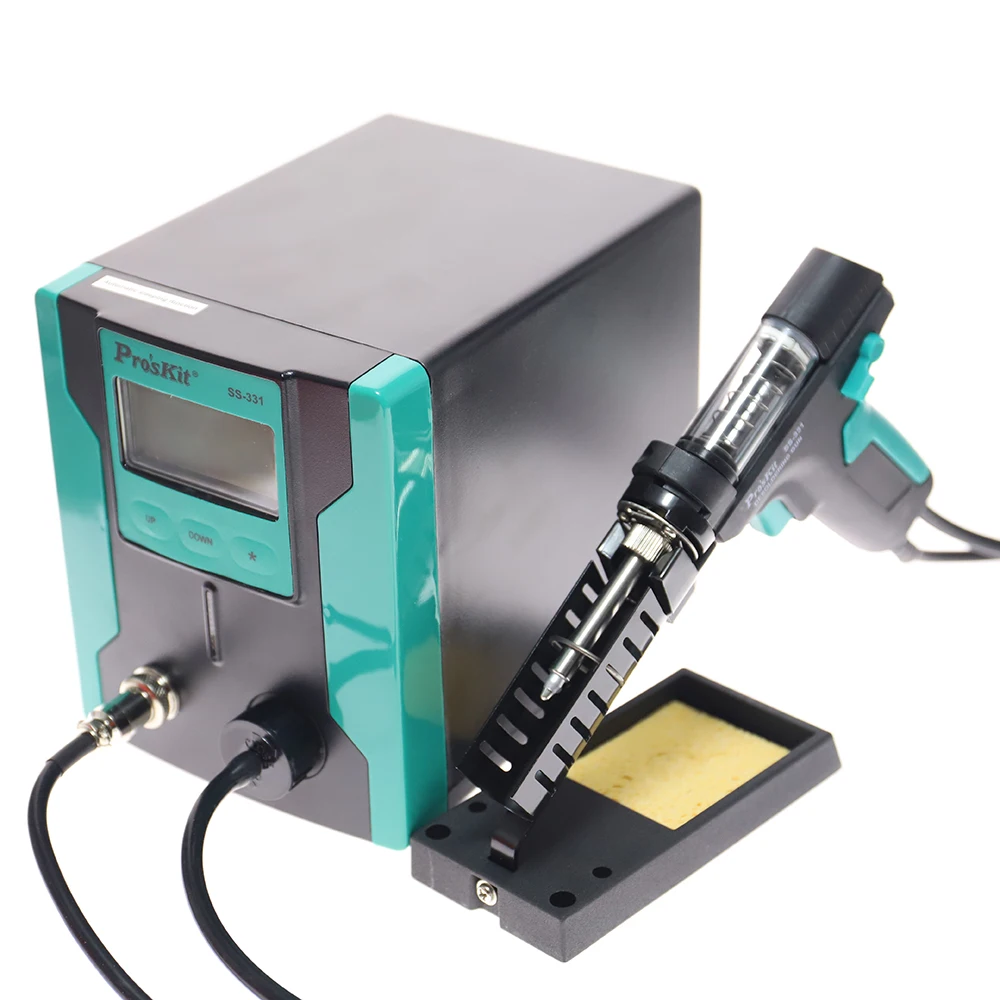 SS-331 LCD Digital Electric De - огляд і ціна Desoldering Pump Electric Vacuum Station