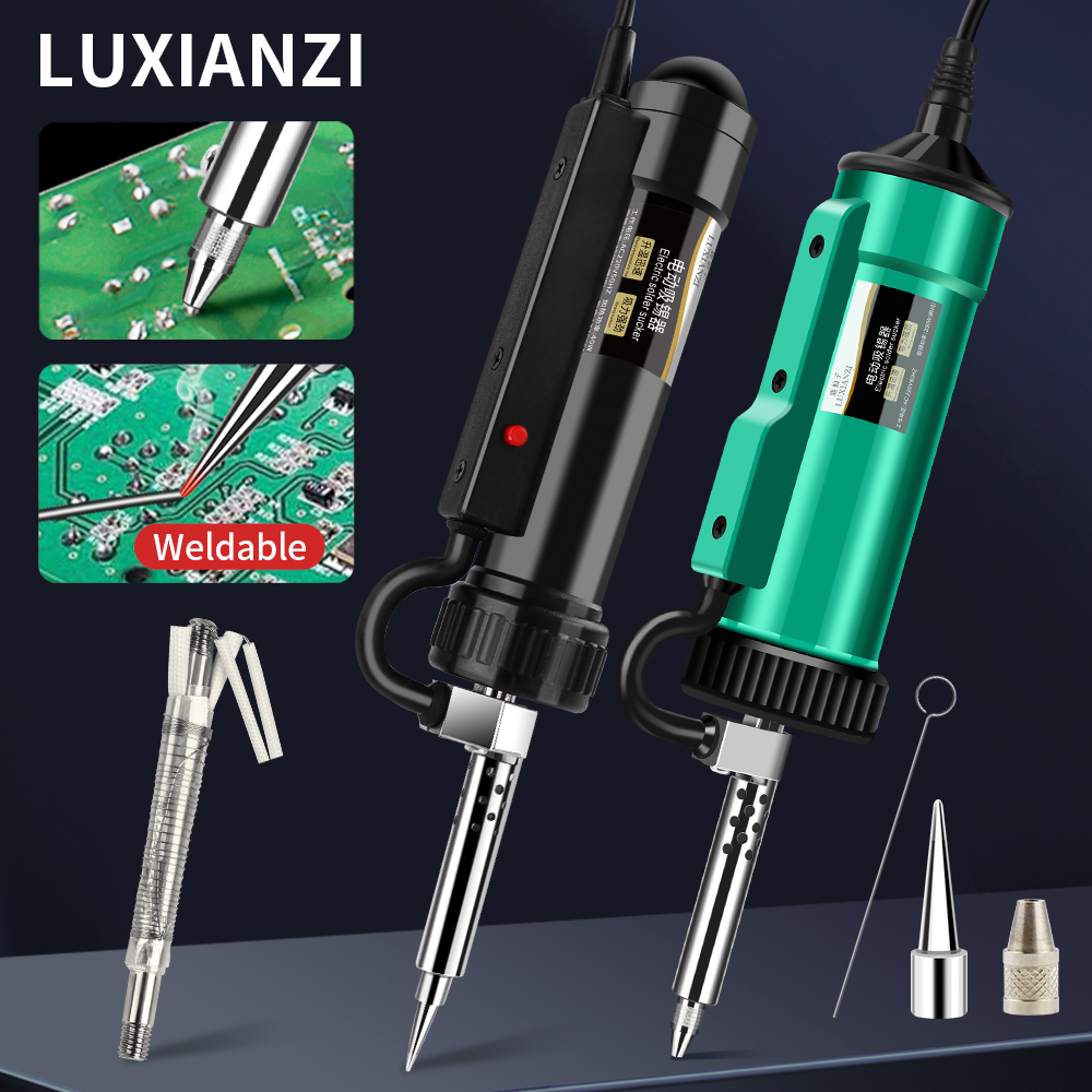 LUXIANZI New 3 In1 Automatic R - огляд і ціна Desoldering Pump Electric Vacuum Station