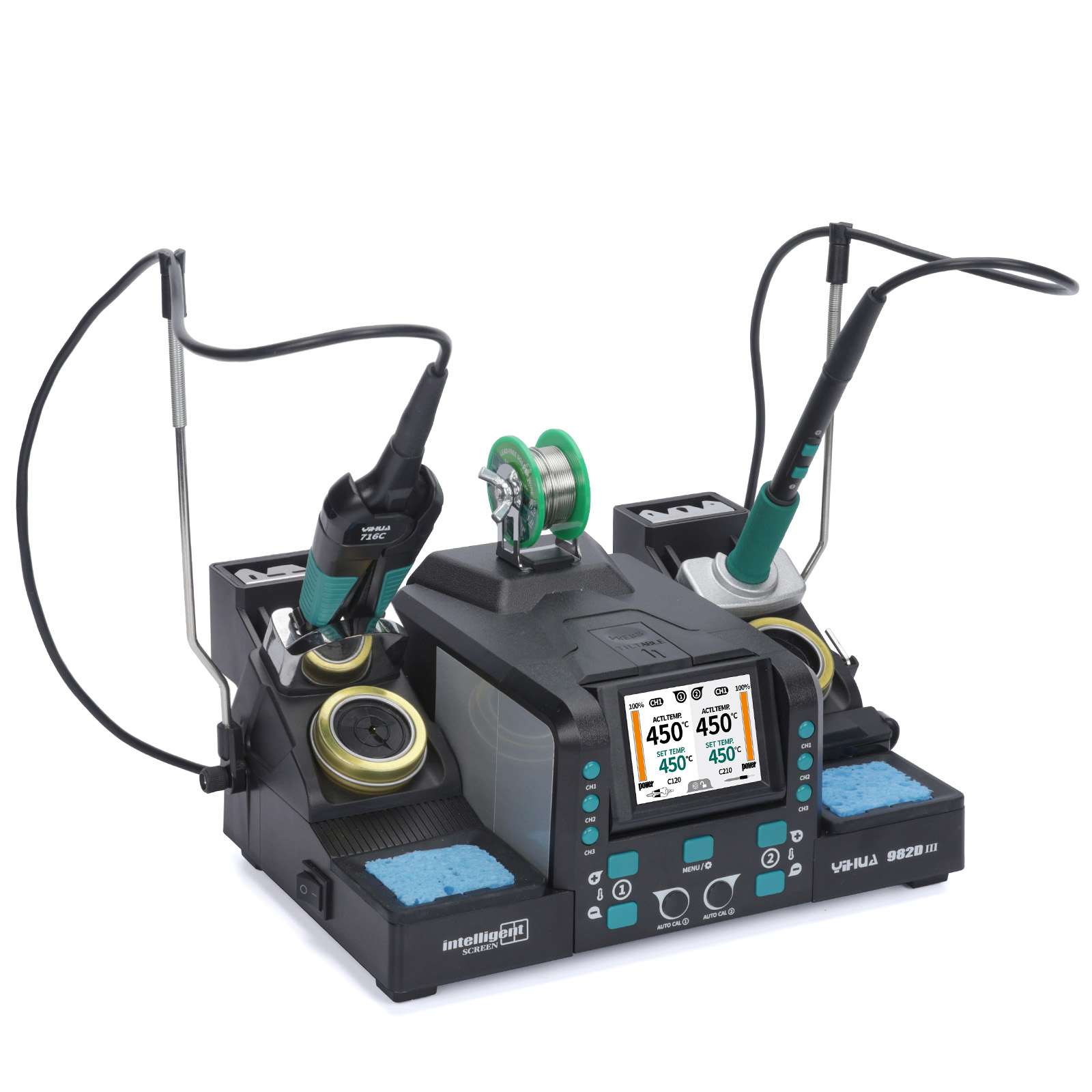 YIHUA 982D-III Compatible With - огляд і ціна C210 Precision Soldering Station