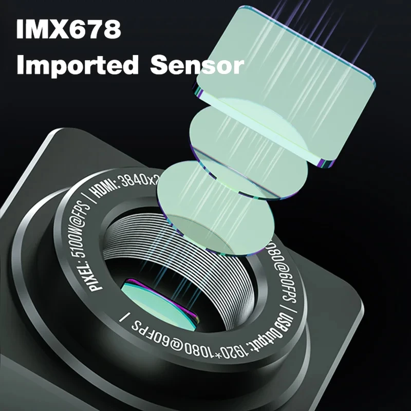 New MECHANIC IMX 307/415/678 S - огляд і ціна 4K Microscope Camera Sony Sensor