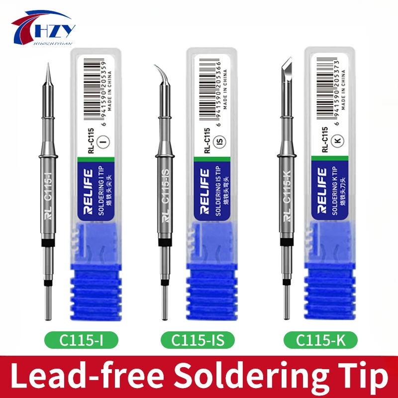 RELIFE C115-K/I/IS Nano-level  - огляд і ціна C115 Nano Soldering Iron Station