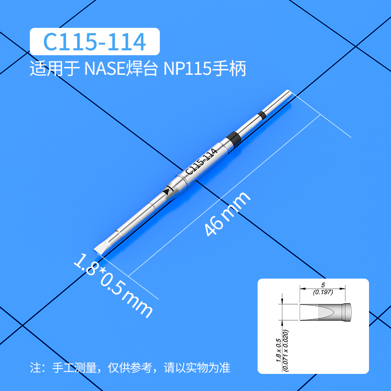 C115 Soldering Iron Tips For J - огляд і ціна C115 Nano Soldering Iron Station