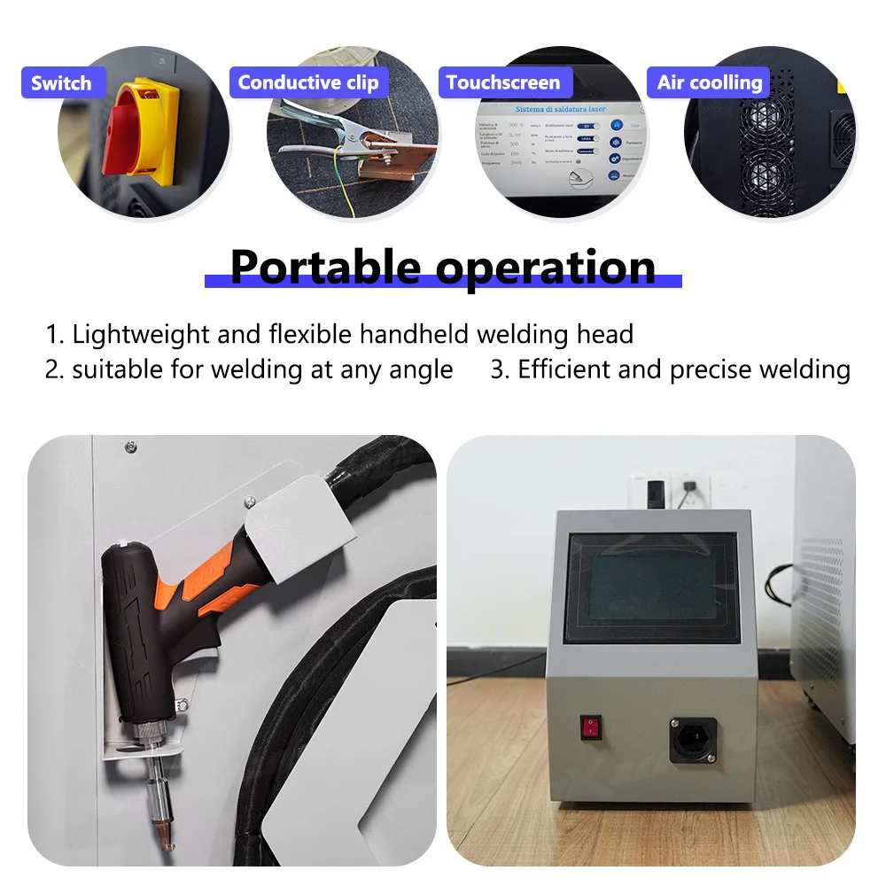 Handheld Laser Welding Machine - огляд і ціна Laser Soldering Machine Handheld