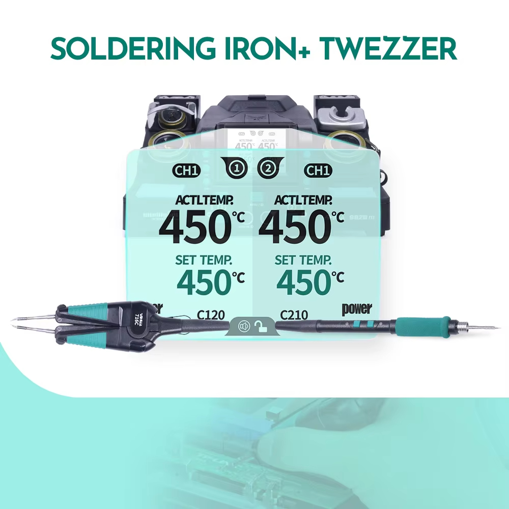 for SMT SMD Micro Component Re - огляд і ціна C210 Precision Soldering Station