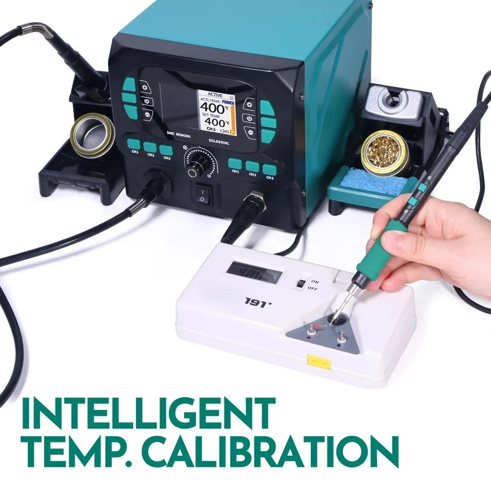 992D-II 2 In1 Tool Nano Hot Ai - огляд і ціна C210 Precision Soldering Station
