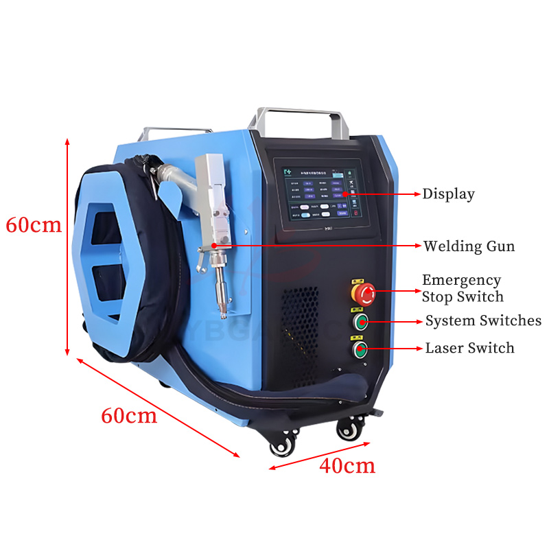 Air Cooled Handheld Laser Weld - огляд і ціна Laser Soldering Machine Handheld