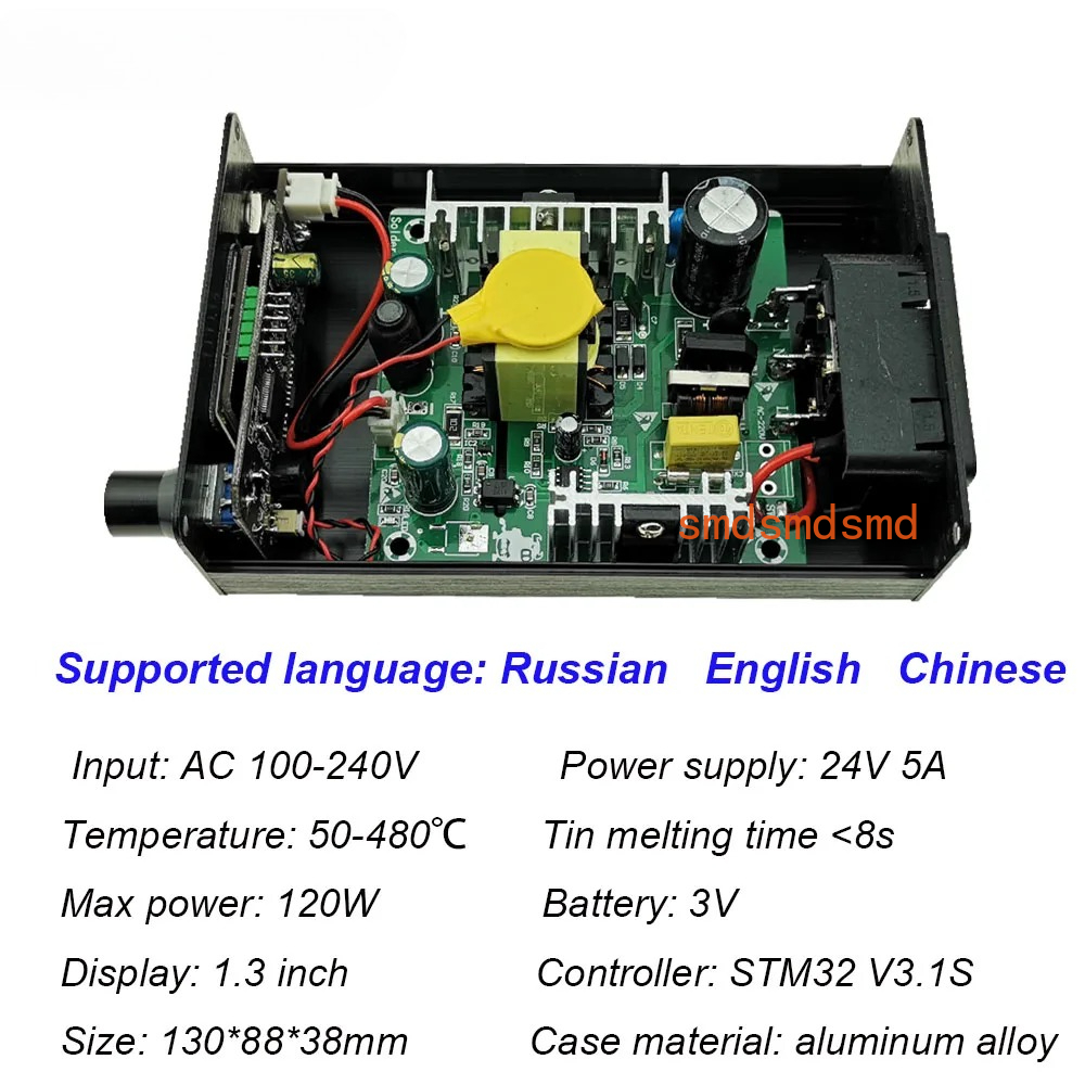 STM32 V3.1S T12 Soldering Stat - огляд і ціна T12 Soldering Station Oled