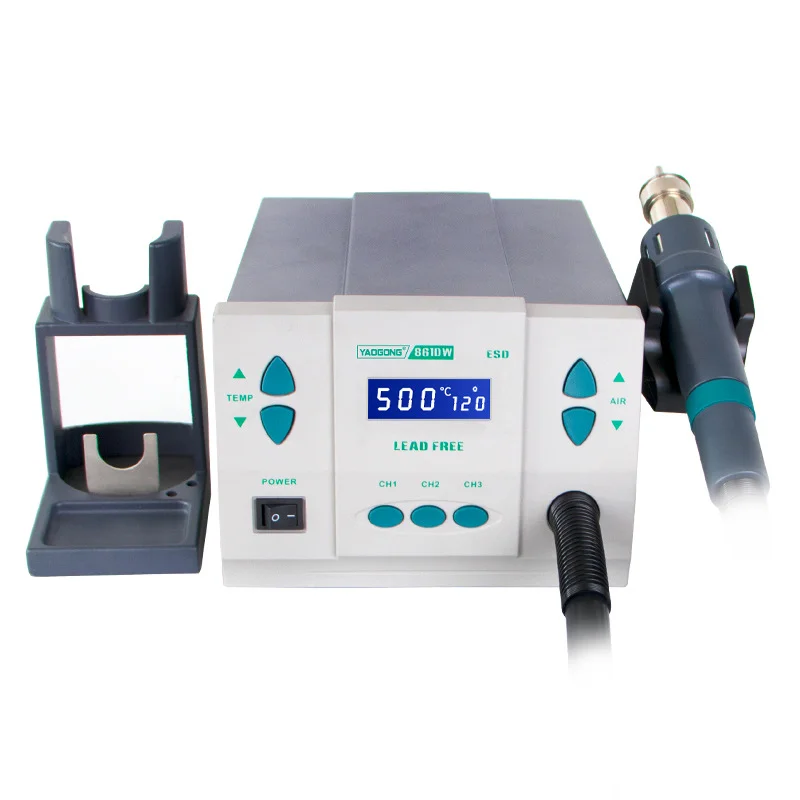 1000W Original  861DW Heat Gun - огляд і ціна Hot Air Rework Station 861Dw