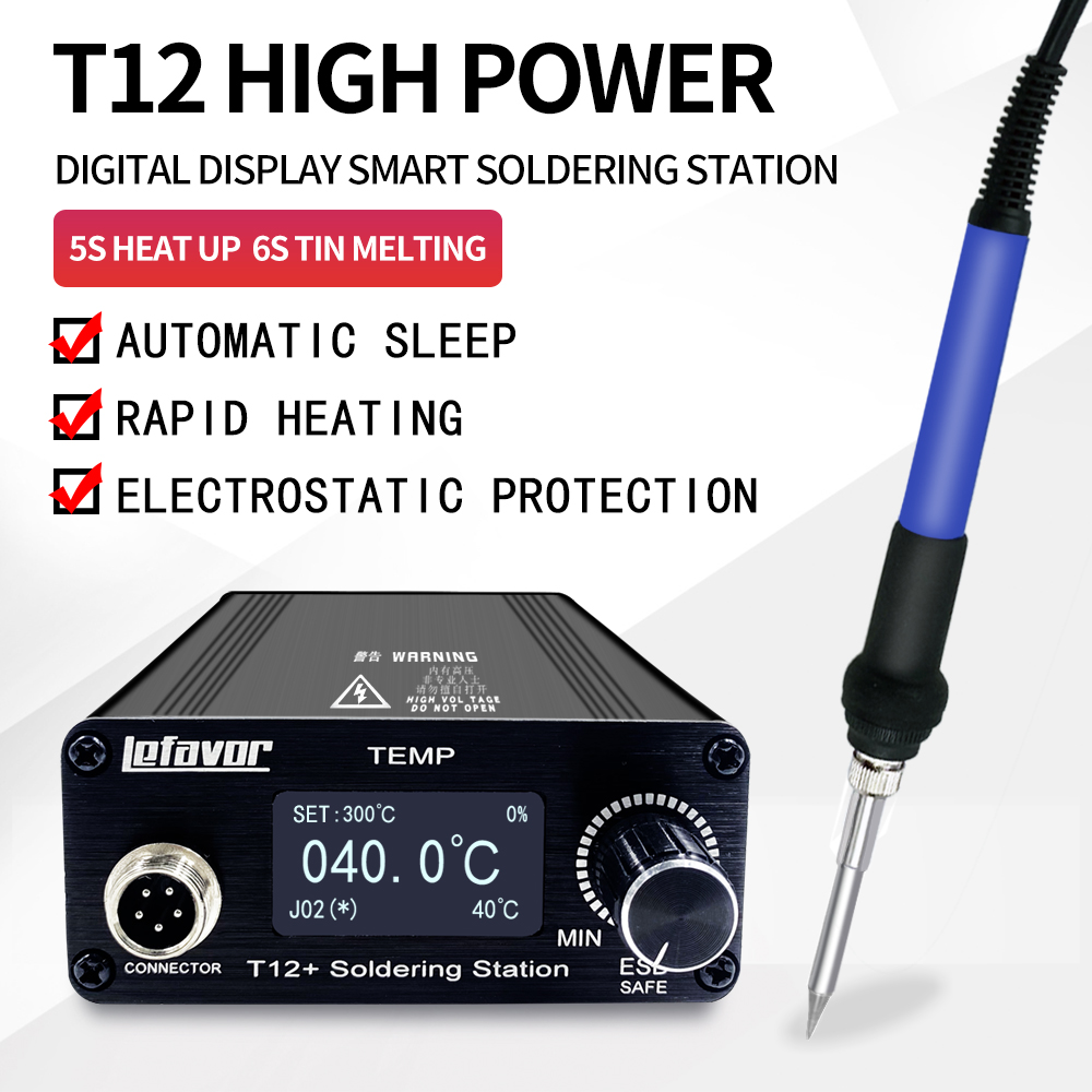 T12+ Soldering Station Solderi - огляд і ціна T12 Soldering Station Oled