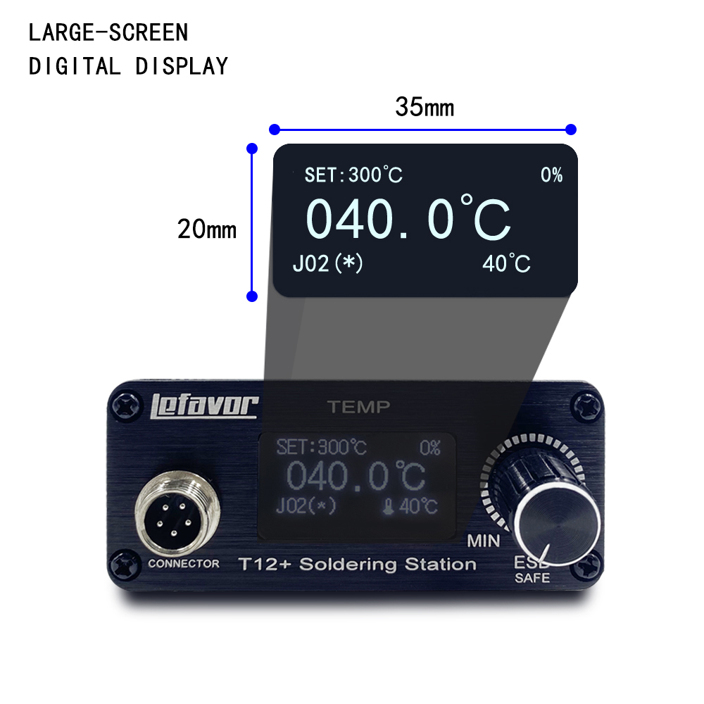 T12+ Soldering Station Solderi - огляд і ціна T12 Soldering Station Oled